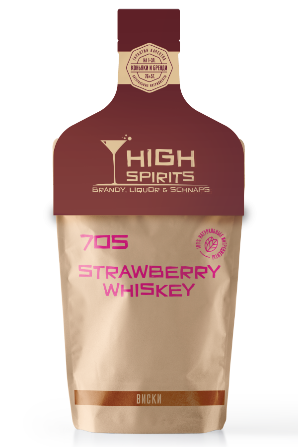 Набор трав и специй для алкоголя Premium Strawberry Whiskey